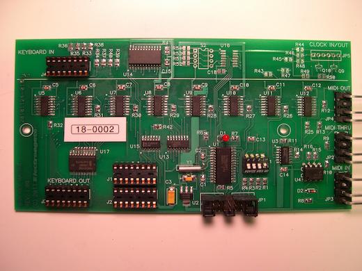 Photo 
of MKC-1 circuit board